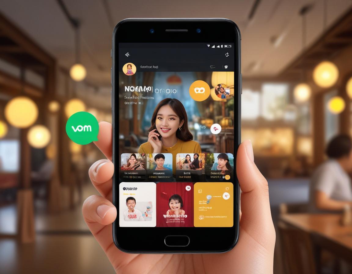 LINE Voom บนหน้าจอมือถือ เน้นถึงความสำคัญในชีวิตดิจิทัลของคนยุคใหม่